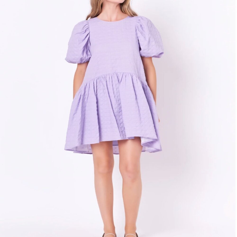 NWT English Factory Lilac Mini Dress